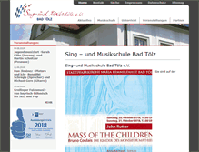 Tablet Screenshot of musikschule-toelz.de